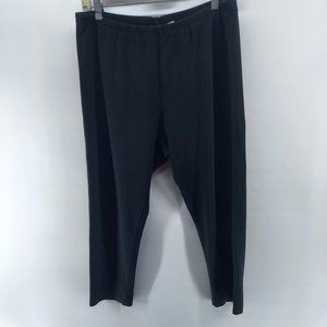 J Jill Pima Capri Leggings Womens black Size L